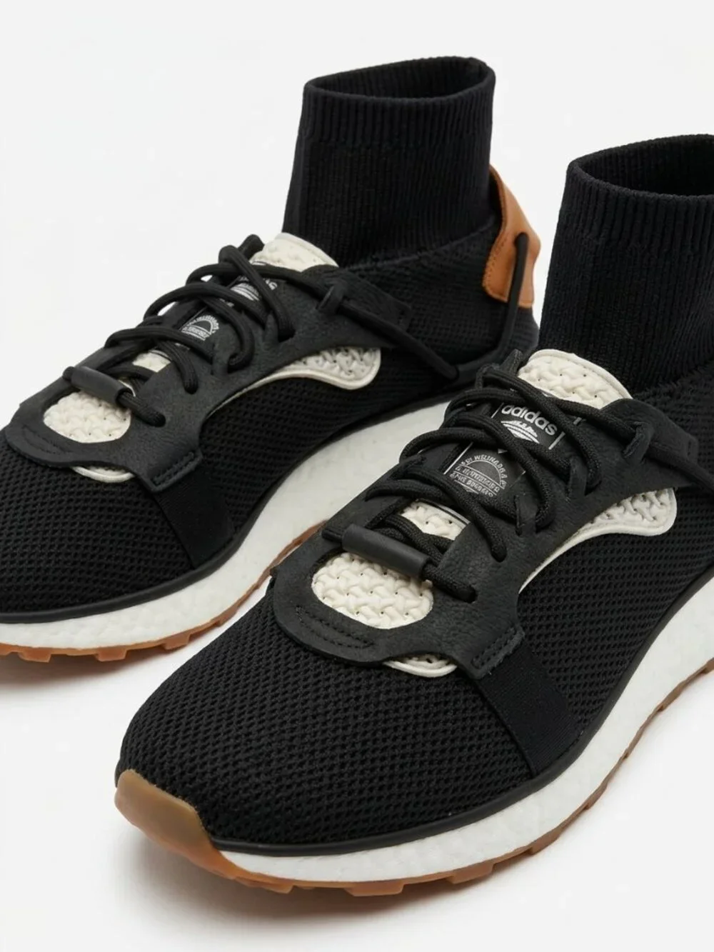 Adidas Originals Alexander Wang AW RUN Black/White/Gum Size 8 VERY RARE! - Picture 3 of 8